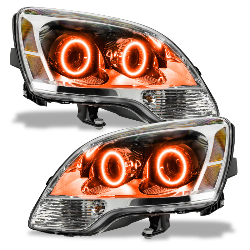 Oracle Lighting 08-12 GMC Acadia Non-HID Pre-Assembled LED Halo Headlights - (2nd Design) -Amber
