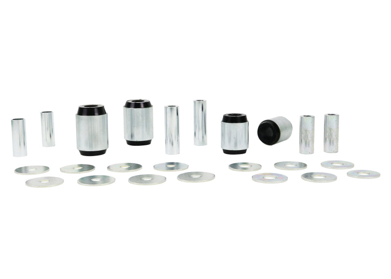 Whiteline Plus 02-09 Lexus GX470 / 06+ Toyota FJ Cruiser Fr C/A - Lwr Inner Front & Rear Bushing Kit