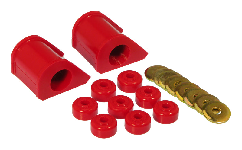 Prothane 86-95 Ford Taurus Rear Sway Bar Bushings - 1 1/8in - Red