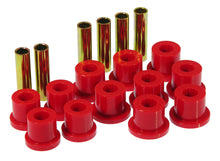 Load image into Gallery viewer, Prothane 81-87 GM Rear Spring &amp; Shackle Bushings (w/ 1 3/8in Bushings) - Red