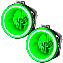 Load image into Gallery viewer, Oracle Lighting 06-10 Jeep Commander Pre-Assembled LED Halo Headlights -Green