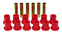 Load image into Gallery viewer, Prothane 67-77 Ford F250 4wd Front Spring &amp; Shackle Bushings - Red