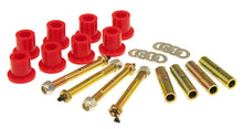 Load image into Gallery viewer, Prothane 87-96 Jeep YJ Front or Rear Frame Shackle Bushings - Red