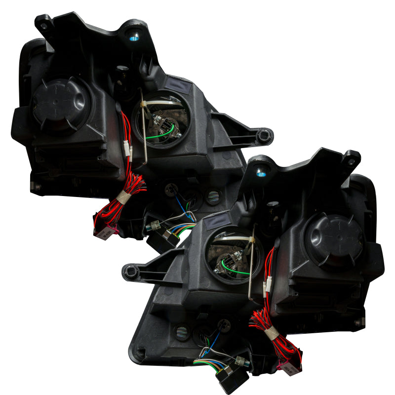 Oracle Lighting 08-12 GMC Acadia Non-HID Pre-Assembled LED Halo Headlights - (2nd Design) -Amber