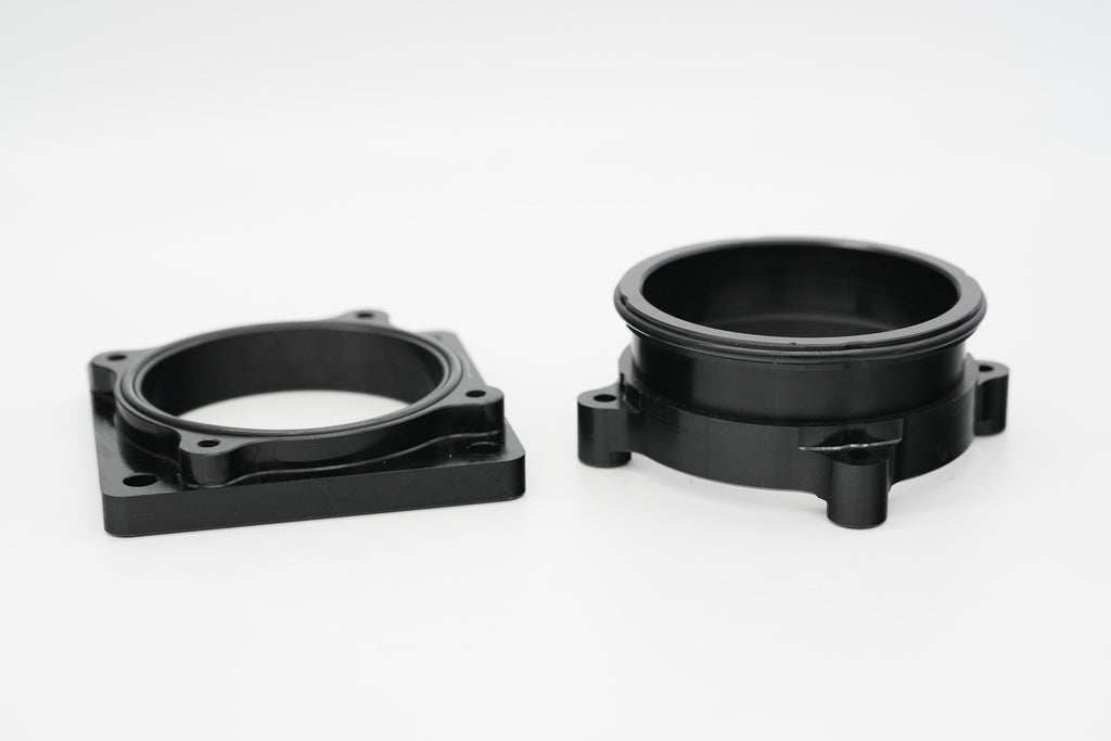 Autosports Engineering Bosch 82MM DBW Vangen & Adapter Flange Combo BLACK