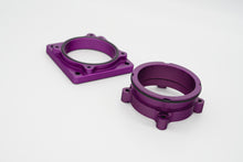 Load image into Gallery viewer, Autosports Engineering Bosch 74MM DBW Vangen &amp; Adapter Flange Combo PURPLE