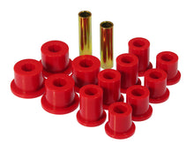 Load image into Gallery viewer, Prothane 89-95 Toyota Truck 2wd Rear Spring &amp; Shackle Bushings - Red