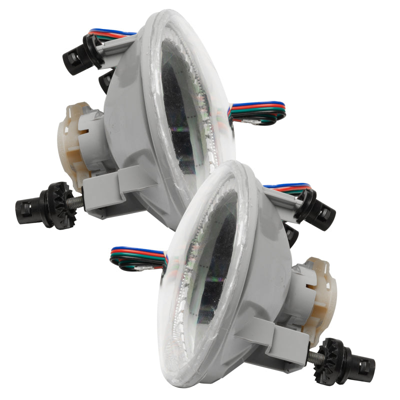 Oracle Lighting 07-13 GMC Yukon Denali Pre-Assembled LED Halo Fog Lights -Red