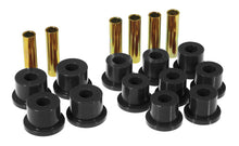 Load image into Gallery viewer, Prothane 73-87 GM Rear Spring &amp; Shackle Bushings (w/ 1.5in Bushings) - Black