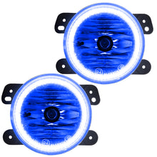 Load image into Gallery viewer, Oracle Lighting 07-09 Jeep Wrangler JK Pre-Assembled LED Halo Fog Lights -Blue