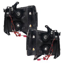 Load image into Gallery viewer, Oracle Lighting 07-13 Chevrolet Silverado Pre-Assembled LED Halo Headlights (Round Style) -Red
