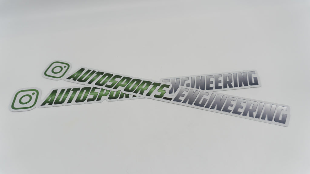 Autosports Engineering IG Logo Stickers