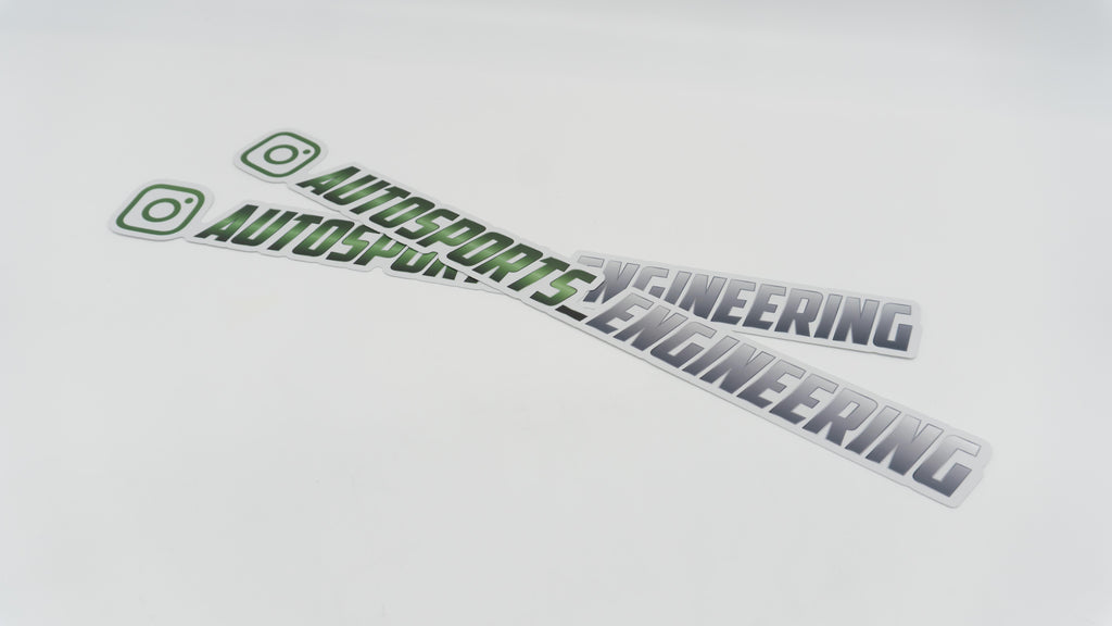 Autosports Engineering IG Logo Stickers